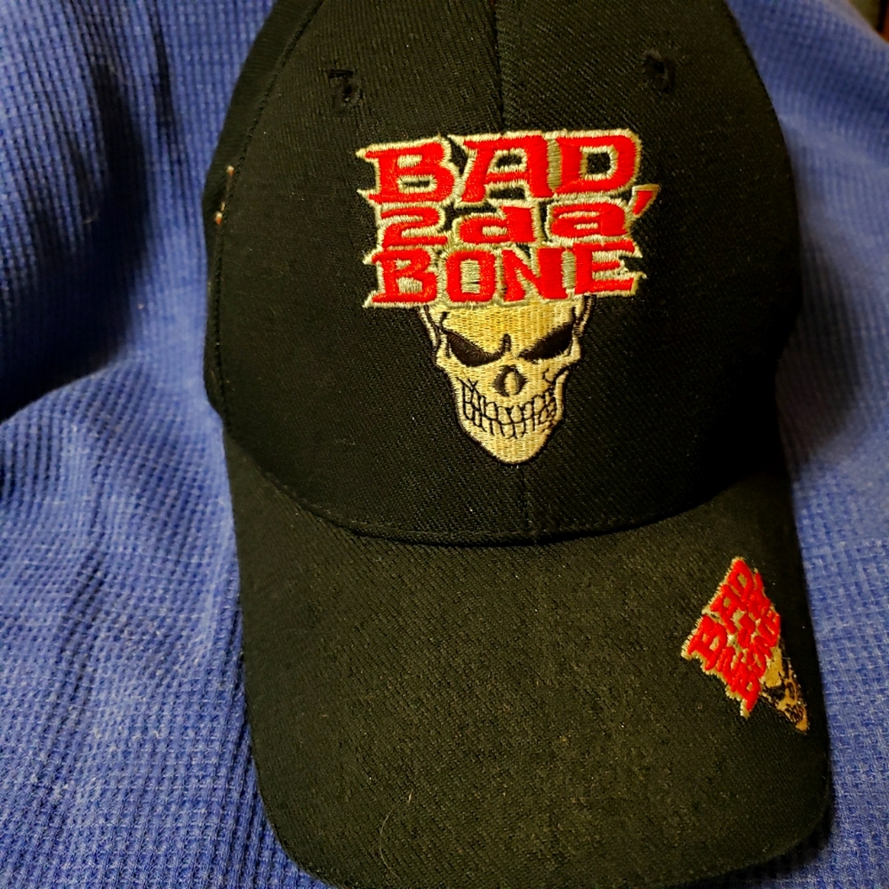 Bad to the Bone Black Cap